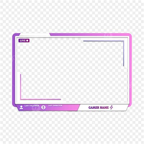 Twitch Stream Overlay Face Camera Border Animation Transparent Pas De ...