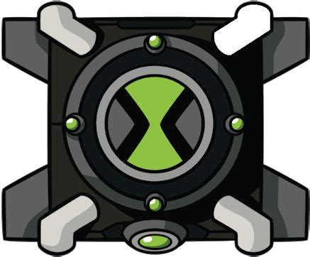 an image of a black and green object with two arrows on it's side