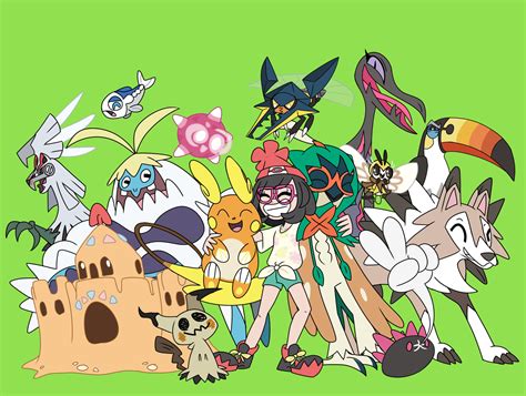 ArtStation - Pokemon Sun Team