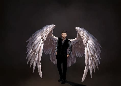 Lucifer, TV show, wings, angel wallpaper | Lucifer morningstar, Lucifer ...