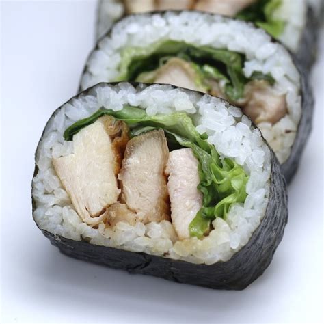 Chicken Teriyaki Sushi Roll