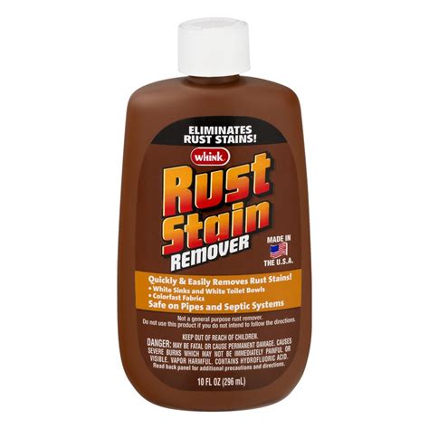 Whink Rust Stain Remover, 10 Ounces - Walmart.com - Walmart.com