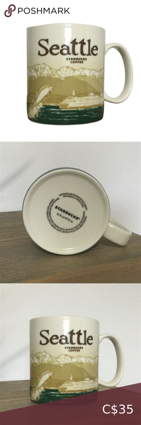 STARBUCKS SEATTLE Mug Coffee 16oz