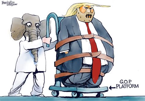 Political Cartoon U.S. Trump RNC GOP platform Hannibal Lecter | The Week