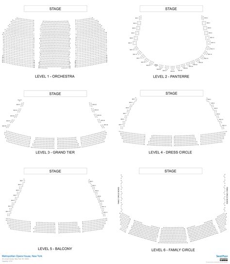 Metropolitan Opera House New York Seating Chart & Seat View Photos ...