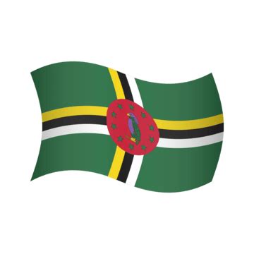 Commonwealth Of Dominica Depicted On Flag Button With A Map Vector, Emblem, Island, Mark PNG and ...