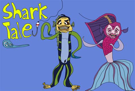 Shark Tale Oscar and Angie by Awaykinger on DeviantArt