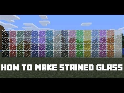 Minecraft Blue Stained Glass Pane Id - Glass Designs