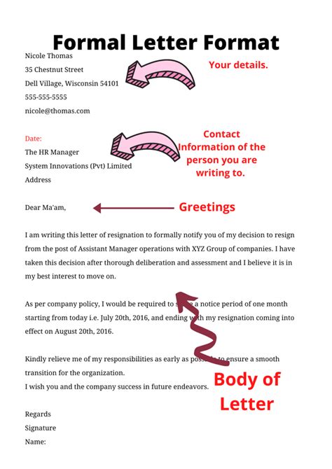 How to Write a Formal Letter | Step by Step Guide | Formats & Samples