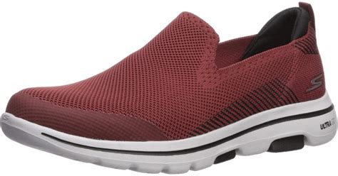 Skechers Go Walk 5-55500 Trainers Red for Men - Save 15% - Lyst