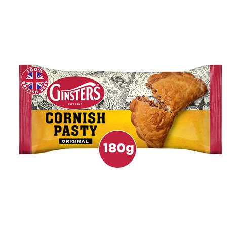 Ginsters Cornish Pasty Original 180g | Pasties, Quiche & Sausage Rolls | Iceland Foods