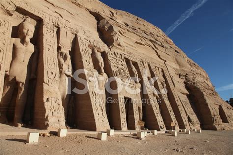 Temple Of Hathor And Nefertari Stock Photo | Royalty-Free | FreeImages