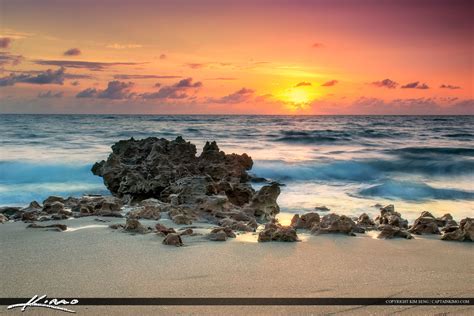 Sunrise at the Beach in Jupiter Island Florida