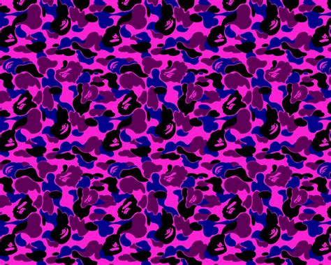 Purple Bape Camo Wallpaper - WallpaperSafari
