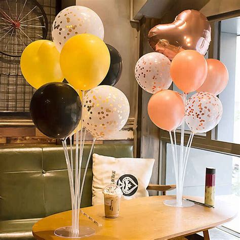 21 DIY Balloon Centerpiece Ideas You Have Not Seen Before | Balloon stands, Balloon holders ...