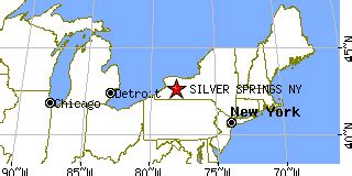 Silver Springs, New York (NY) ~ population data, races, housing & economy