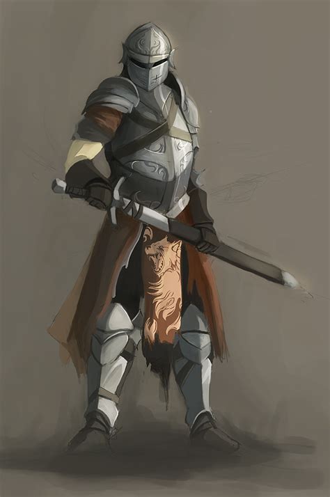 Knight concept by QuintusCassius on DeviantArt