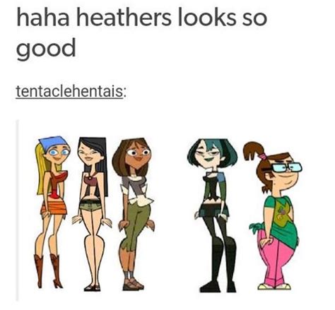 Heathers meets Total Drama Island | Heathers the musical, Heathers ...