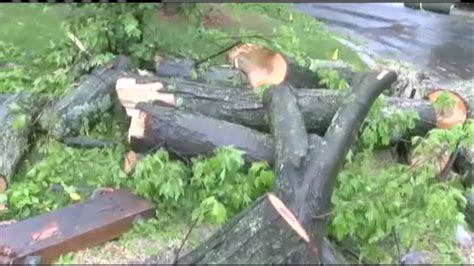 Residents recover from storm damage