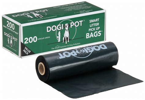 DOGIPOT Pet Waste Bag, 8 oz, Width 8 in, Height 13 in, PK 20 - 8NKC5|1402-20 - Grainger