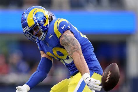 Tyler Higbee injury update: How to handle the Rams TE vs. Chiefs in Week 12 - DraftKings Network