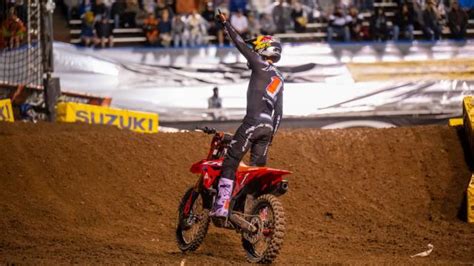 Jett Lawrence caps dream career with dream season and the 250 West Supercross championship