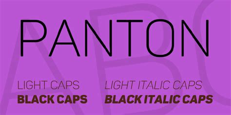 Download Panton font | fontsme.com