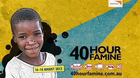 MEDIA - 40 Hour Famine