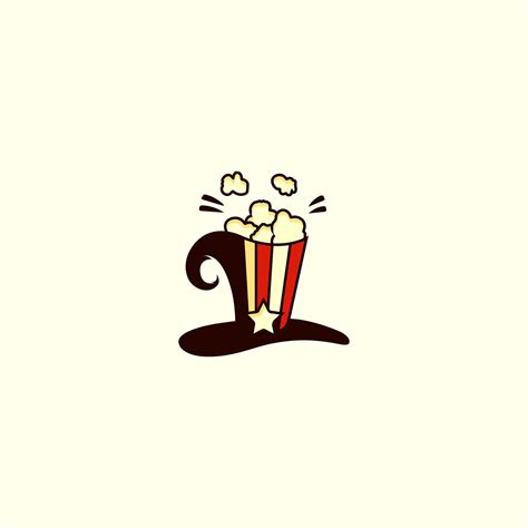 Magical Popcorn Logo Design on Behance