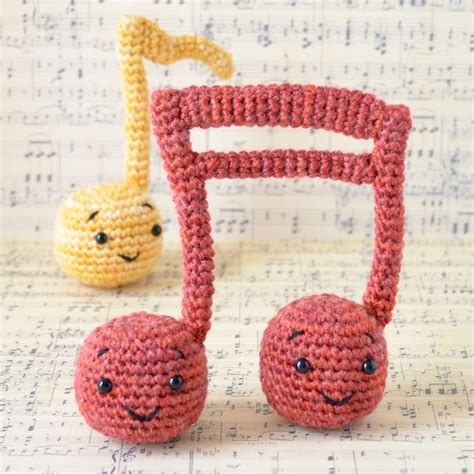 Musical Notes amigurumi pattern - Amigurumi.com