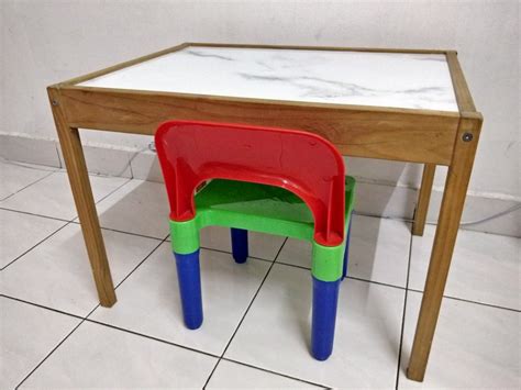 Ikea Latt Table Meja Kanak-kanak, Babies & Kids, Baby Nursery & Kids Furniture, Kids' Tables ...