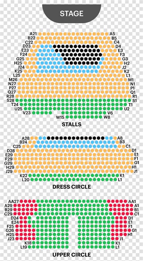 Queens Theatre Seating Map Layout Wyndham's Theatre Seating Plan ...