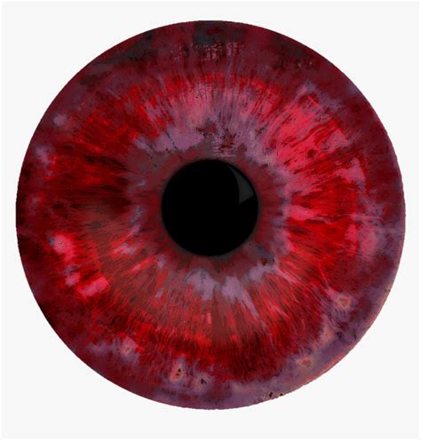 Red Glowing Eyes Png - Red Iris Eye Png, Transparent Png - kindpng