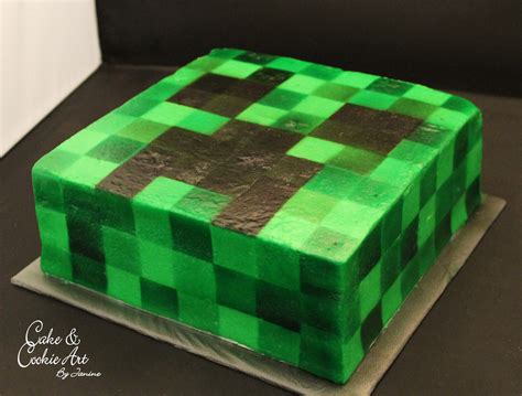 Cake & Cookie Art by Janine - Custom Cakes and Cookies, Wedding Cakes | Minecraft cake, Lego ...