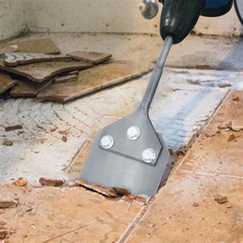 SDS Plus Thinset Removal Chisels Floor Scrapers for Removing Floor Tiles - Ares Tools