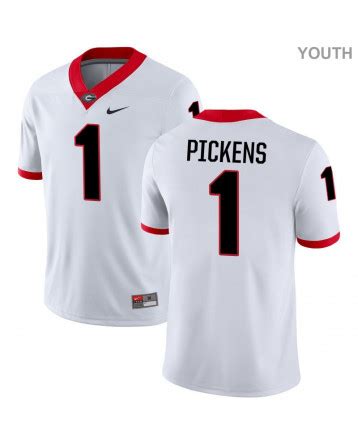 Georgia Bulldogs George Pickens Football Jersey, George Pickens College ...