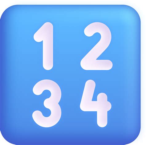 "input numbers" Emoji - Download for free – Iconduck