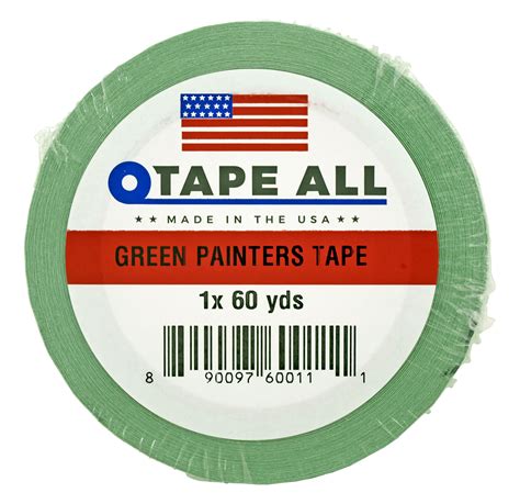 1" x 60yds. Green Painters Tape