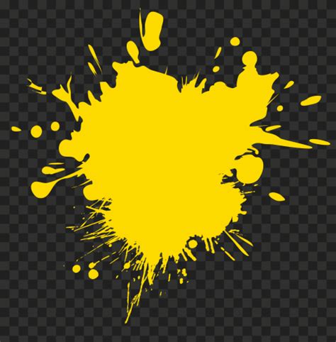 Yellow Color Paint Splash HD PNG | Paint splash, Yellow painting, Red paint colors