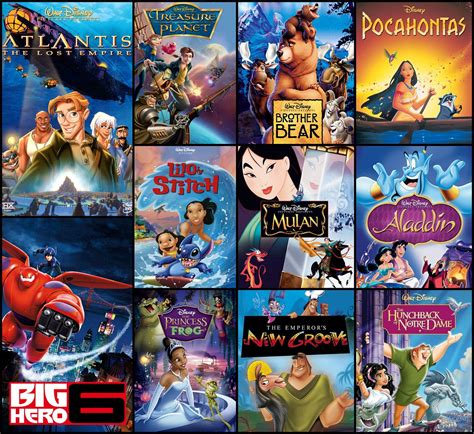 Disney Project: Disney animated movies Movies for the kids Pinterest