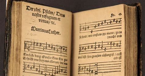 Awakenings: Martin Luther composed hymns and hymn tunes, including "A ...