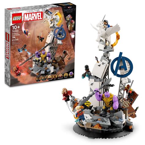 LEGO Marvel Endgame Final Battle, Avengers Model for Build and Display ...