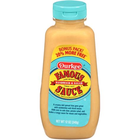 Durkee Famous Sandwich & Salad Sauce, 12 oz - Walmart.com - Walmart.com