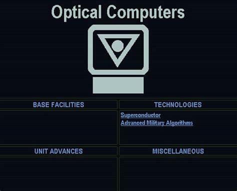 Best cRPGs: Optical Computers Sid Meier's Alpha Centauri