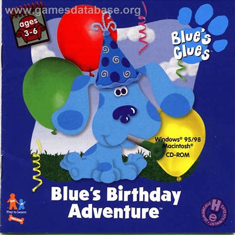 Blue's Clues: Blue's Birthday Adventure - ScummVM - Games Database