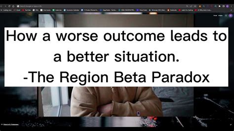 How a worse situation leads to better results: The Region Beta Paradox - YouTube