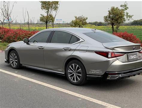 2019 Lexus ES350 ES Hybrid Tuning LS style Front & Back Lip Side Skirts