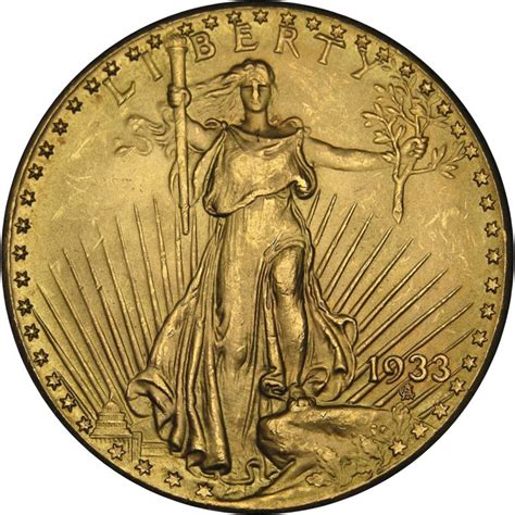 1933 Saint-Gaudens Double Eagle Values and Prices - Past Sales ...