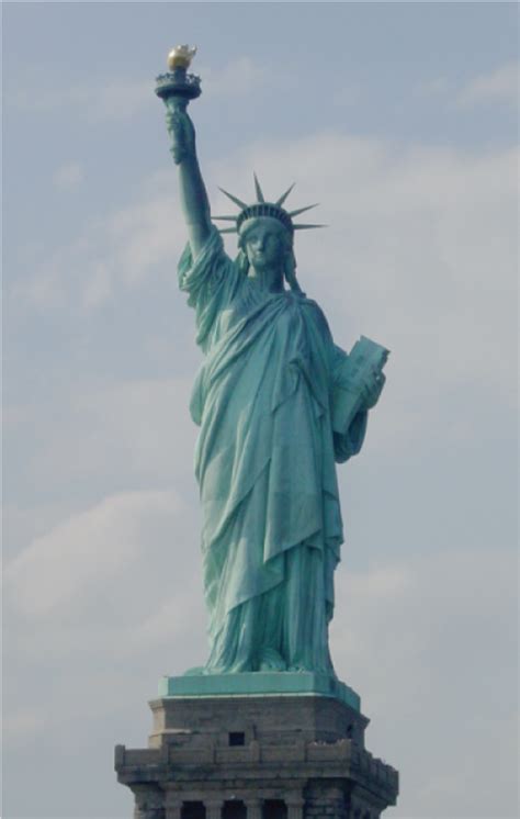 “What was the original color of the Statue of Liberty?” The photograph... | Download Scientific ...