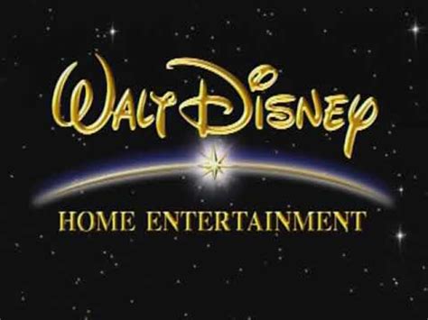 Walt Disney Home Entertainment Logo (Black Background version) - YouTube